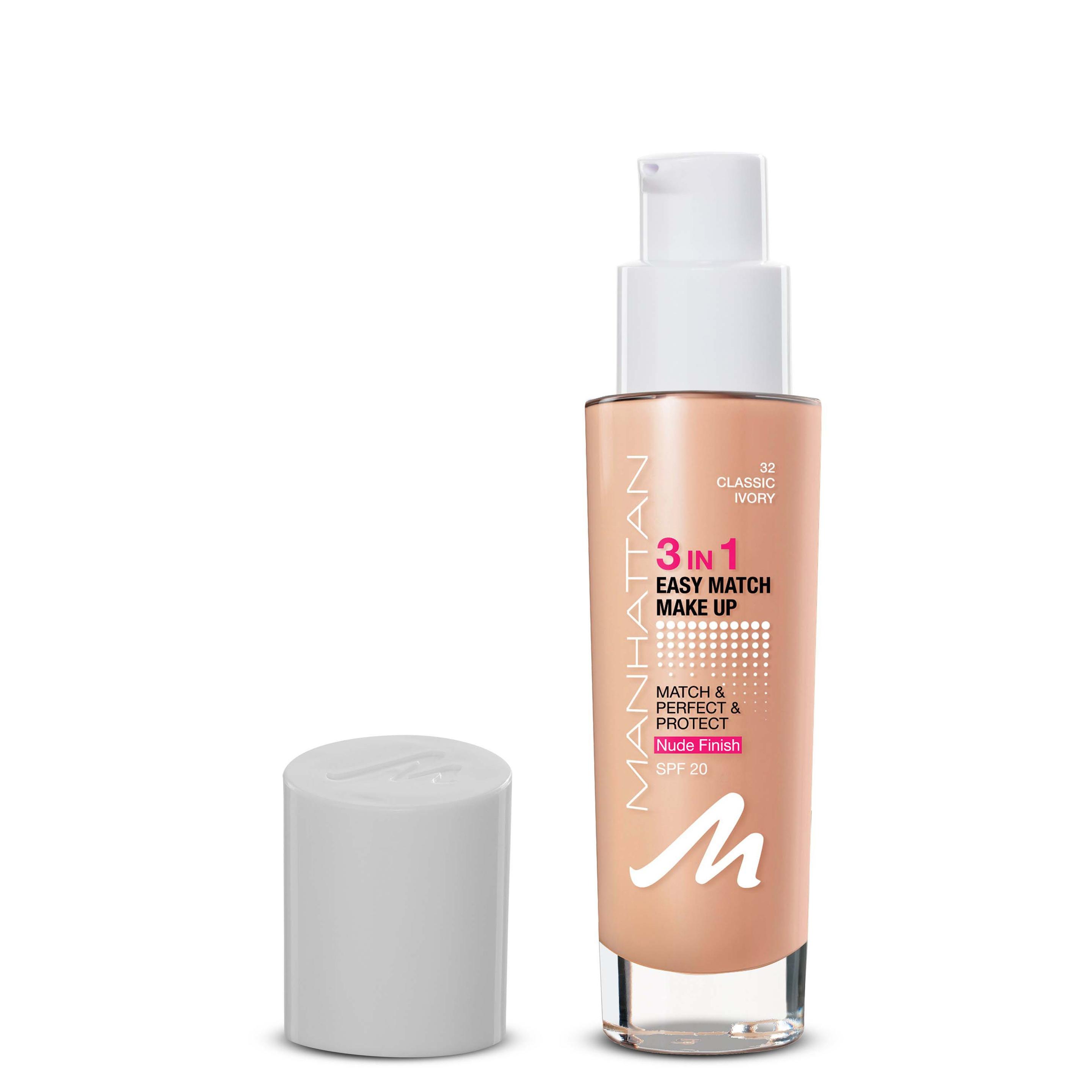 MANHATTAN COSMETICS 3in1 Easy Match Make Up