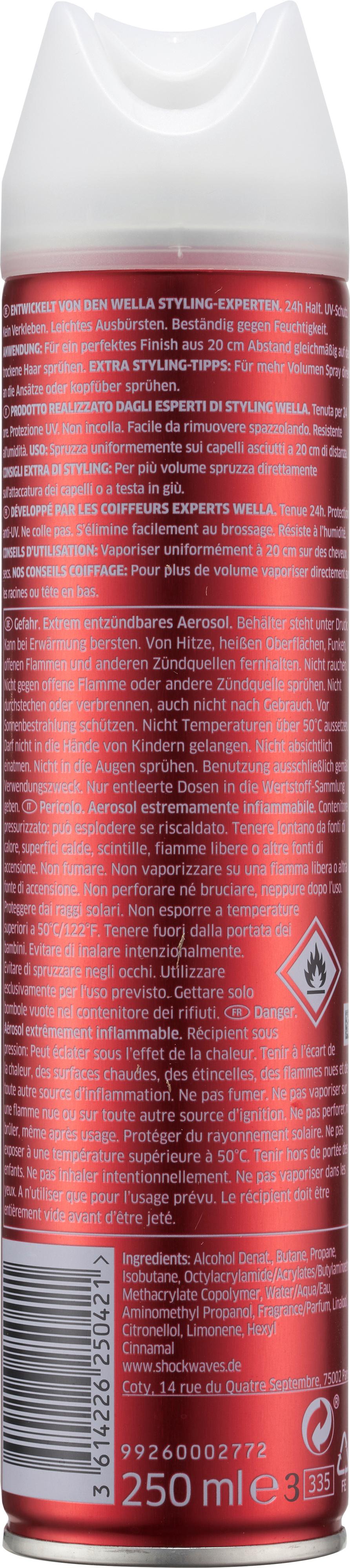 Produktbild WELLA Shockwaves Ultra Strong Power Hold Haarlack 2 von 4