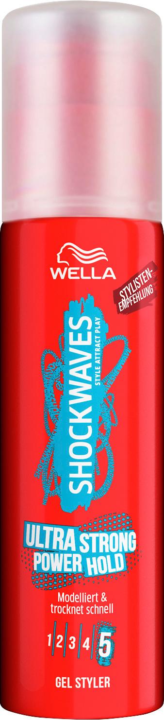 WELLA Shockwaves Ultra Strong Power Hold Gel Styler