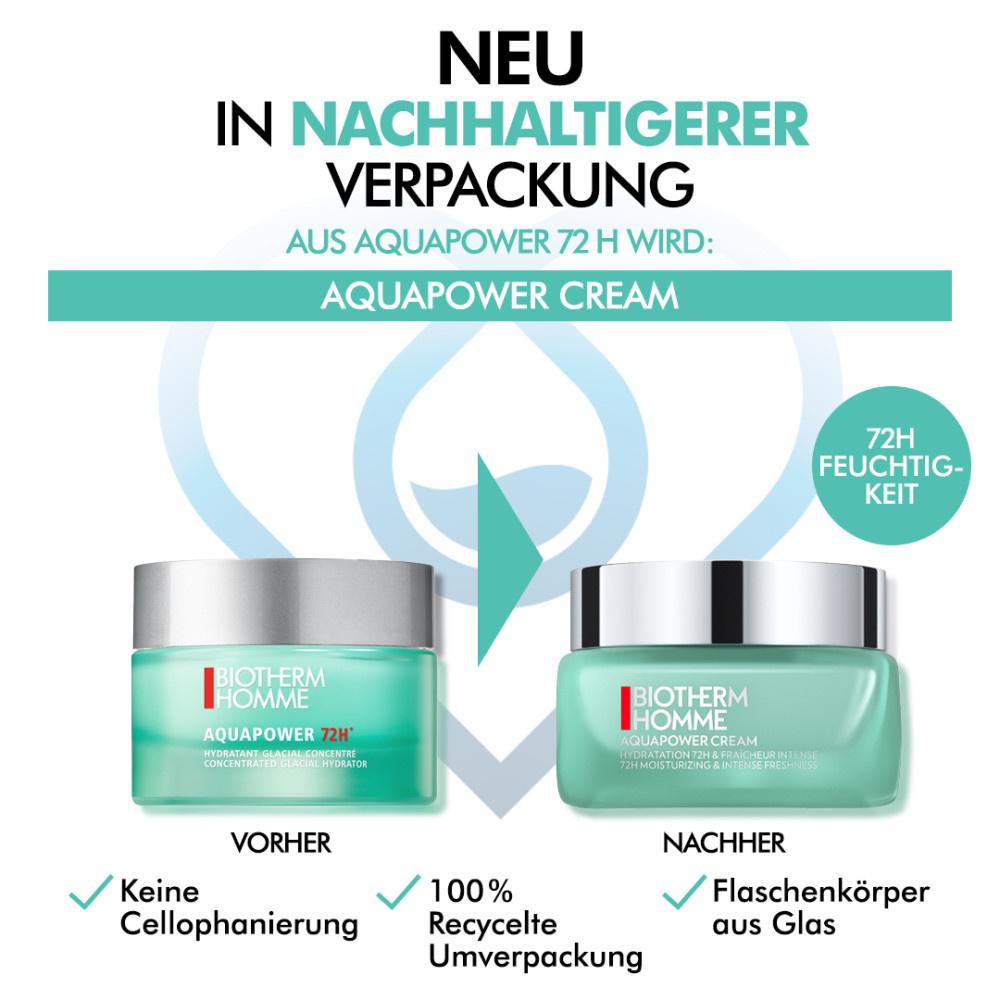 Produktbild BIOTHERM HOMME Aquapower 72H Feuchtigkeitspflege 2 von 11