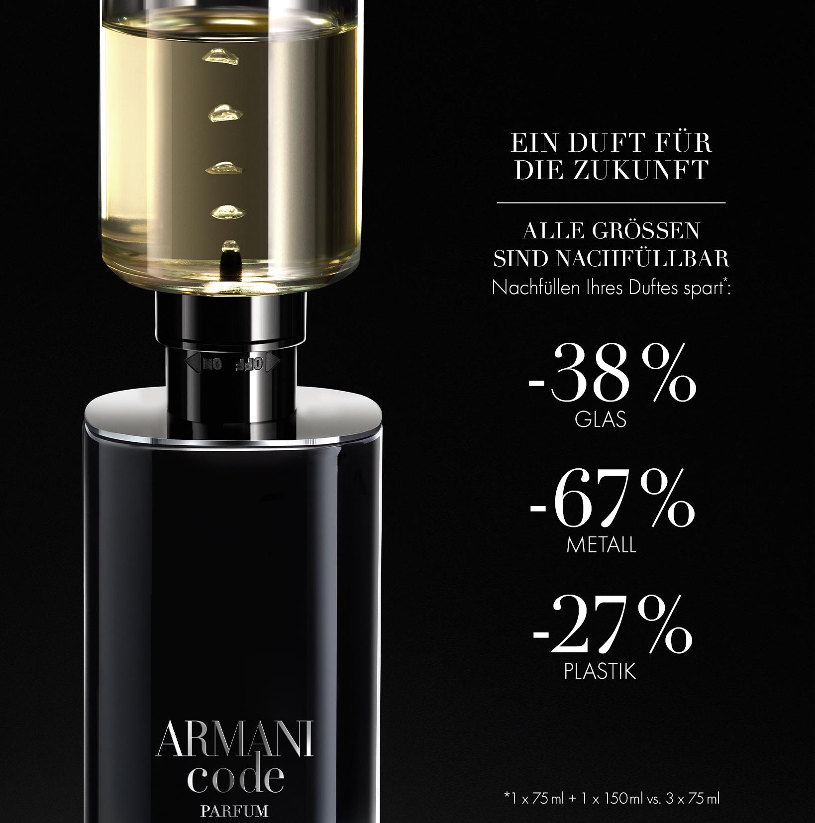 Produktbild GIORGIO ARMANI Code Homme Parfum Nachfüllbar 6 von 8