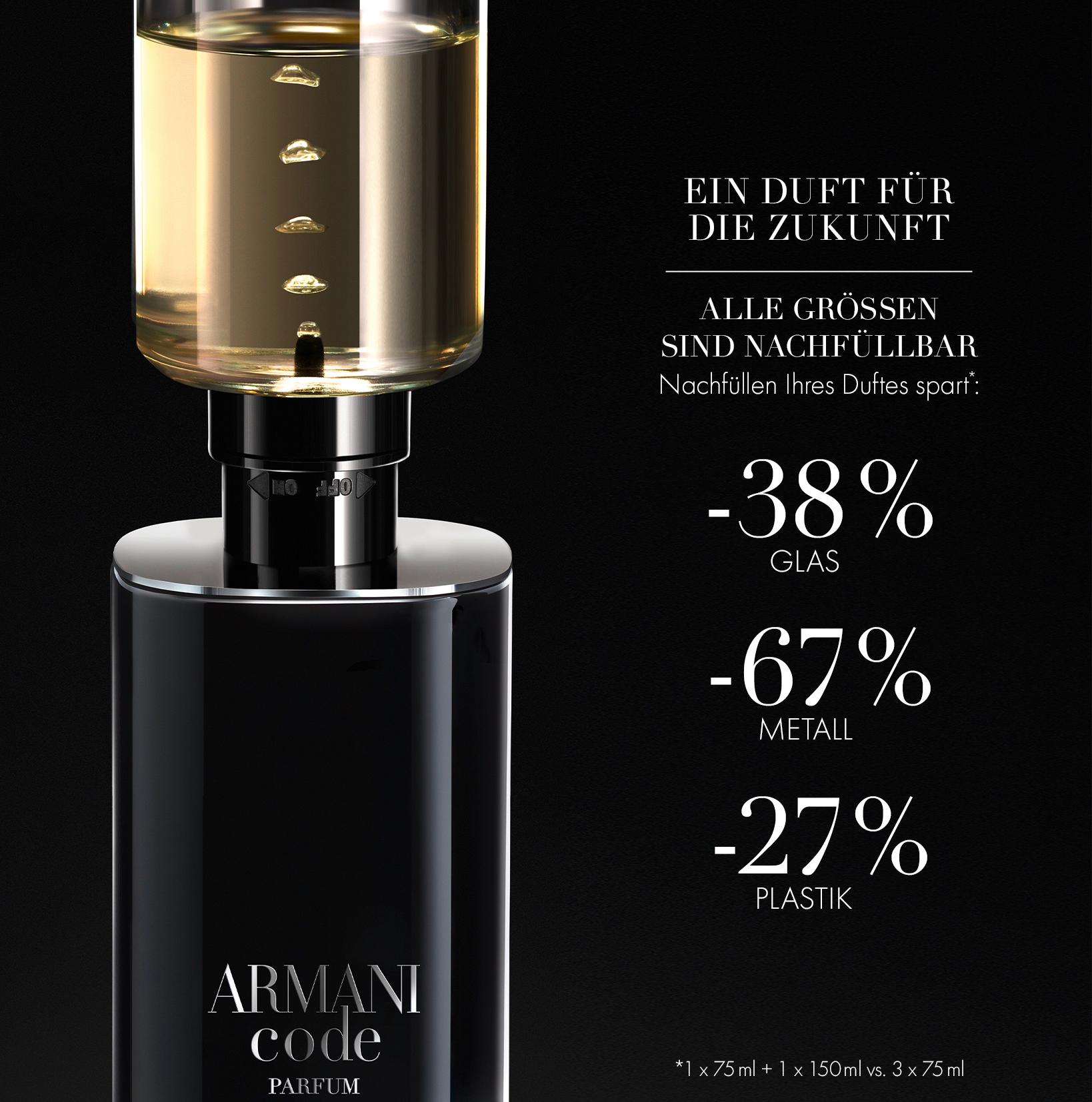 Produktbild GIORGIO ARMANI Code Homme Parfum Nachfüllbar 6 von 8