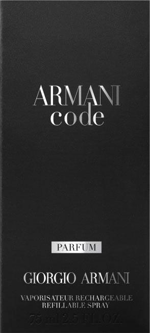 Produktbild GIORGIO ARMANI Code Homme Parfum Nachfüllbar 2 von 8