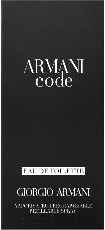 ARMANI Code Homme Eau de Toilette Nachfüllbar