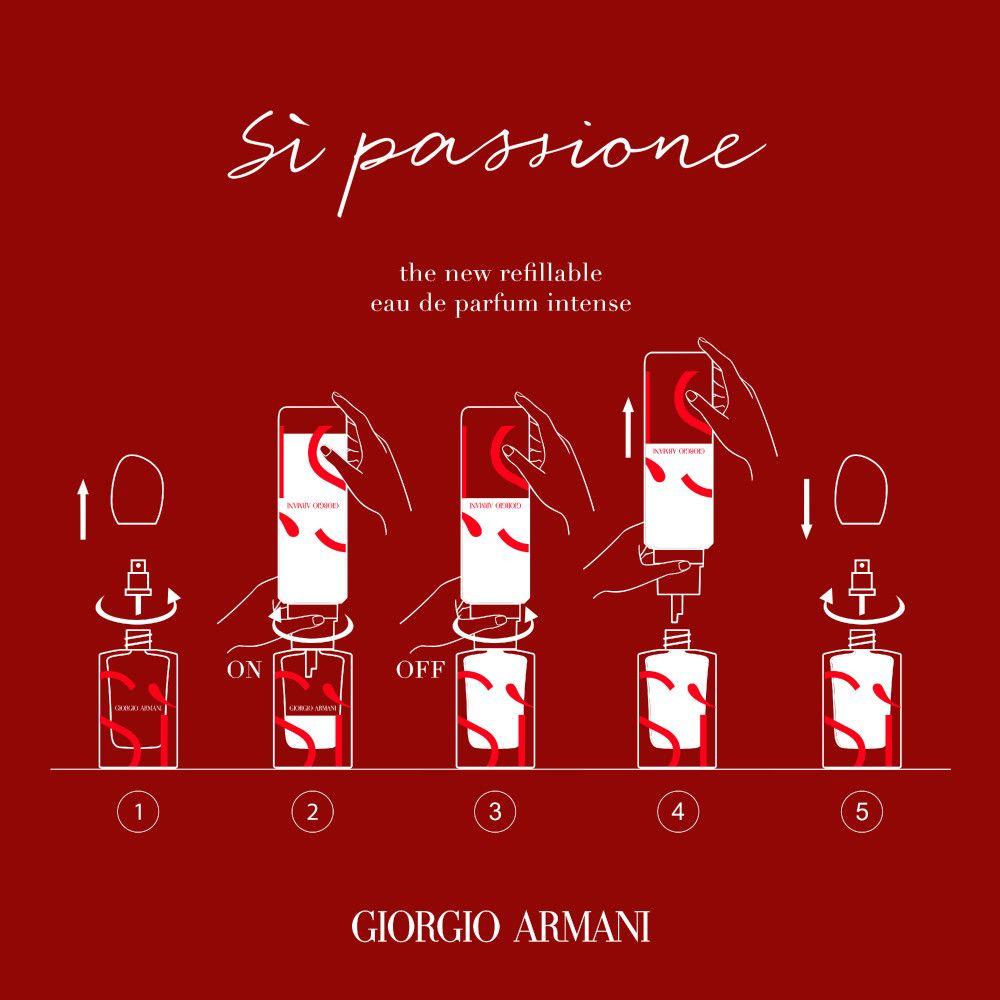 Produktbild GIORGIO ARMANI  Sì Passione Eau de Parfum Intense Nachfüllbar 4 von 10