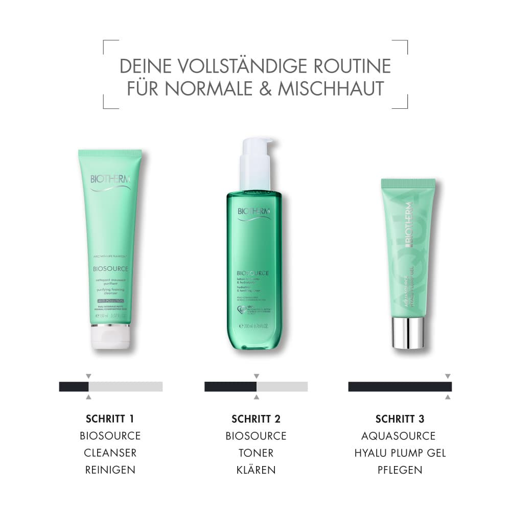 Produktbild BIOTHERM Face Care Aquasource Hyalu Plump Gel 3 von 6