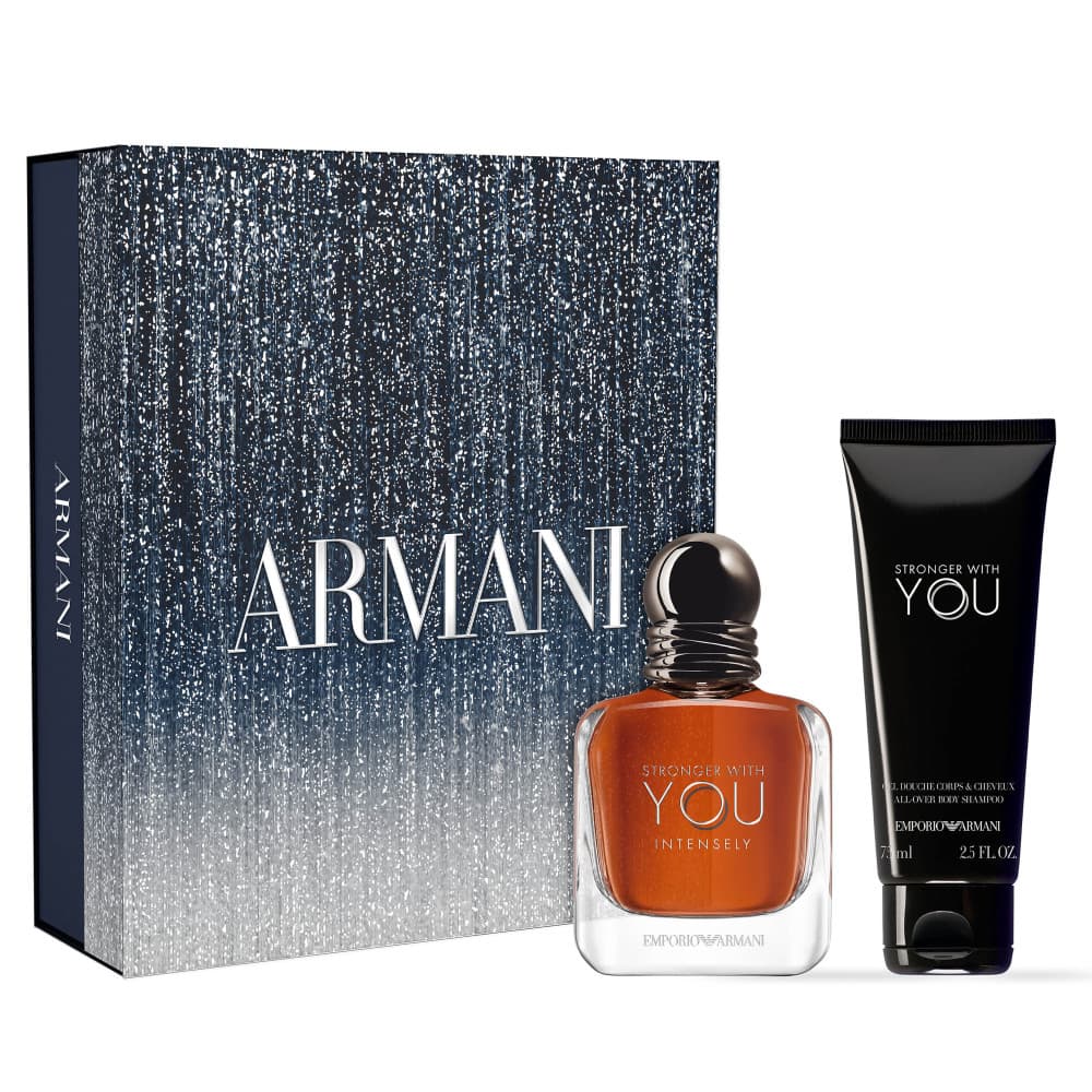 GIORGIO ARMANI Stronger with You Intensely Eau de Parfum Geschenkpackung