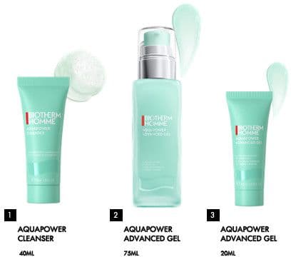 BIOTHERM Homme Aquapower Advanced Gel Geschenkpackung