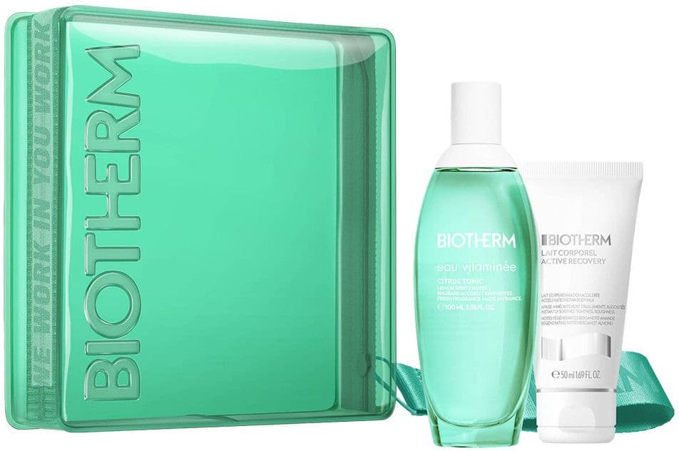 BIOTHERM Eau Vitaminée Citrus Tonic Eau de Toilette und Lait Corporel Active Recovery Geschenkpackung