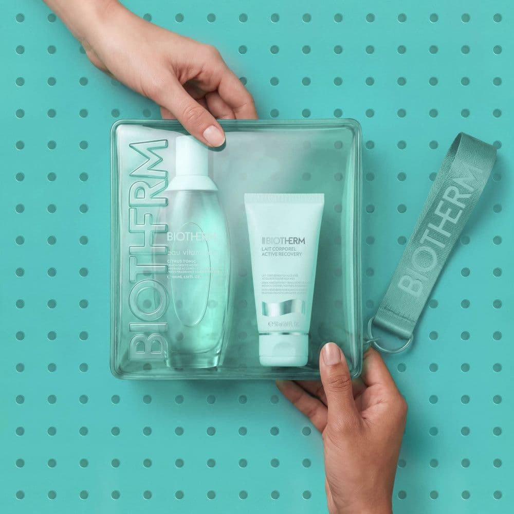 BIOTHERM Eau Vitaminée Citrus Tonic Eau de Toilette und Lait Corporel Active Recovery Geschenkpackung