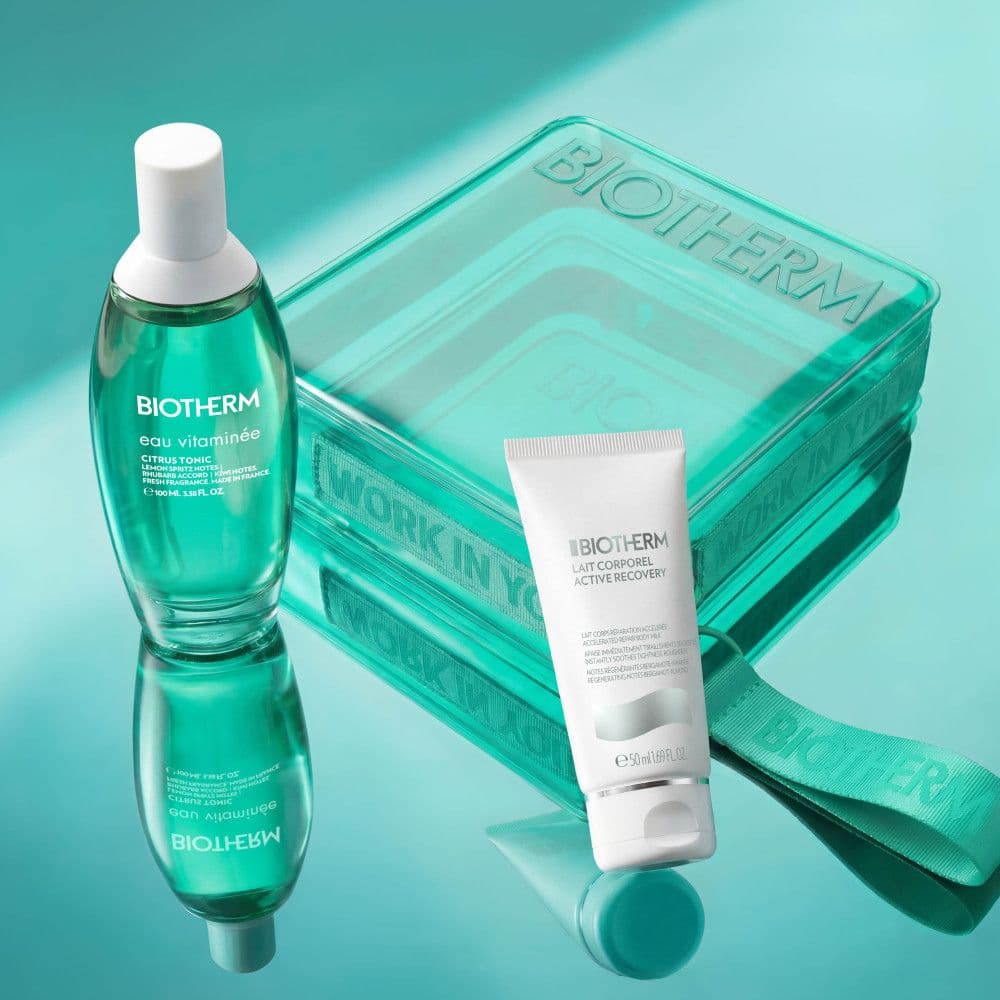 BIOTHERM Eau Vitaminée Citrus Tonic Eau de Toilette und Lait Corporel Active Recovery Geschenkpackung