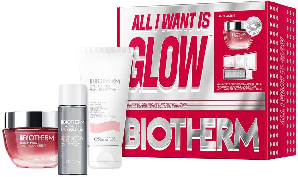 BIOTHERM Blue Peptides Uplift SPF 30 Cream Routine Geschenkpackung
