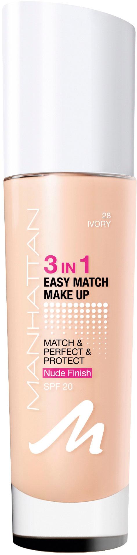 MANHATTAN COSMETICS 3in1 Easy Match Make Up
