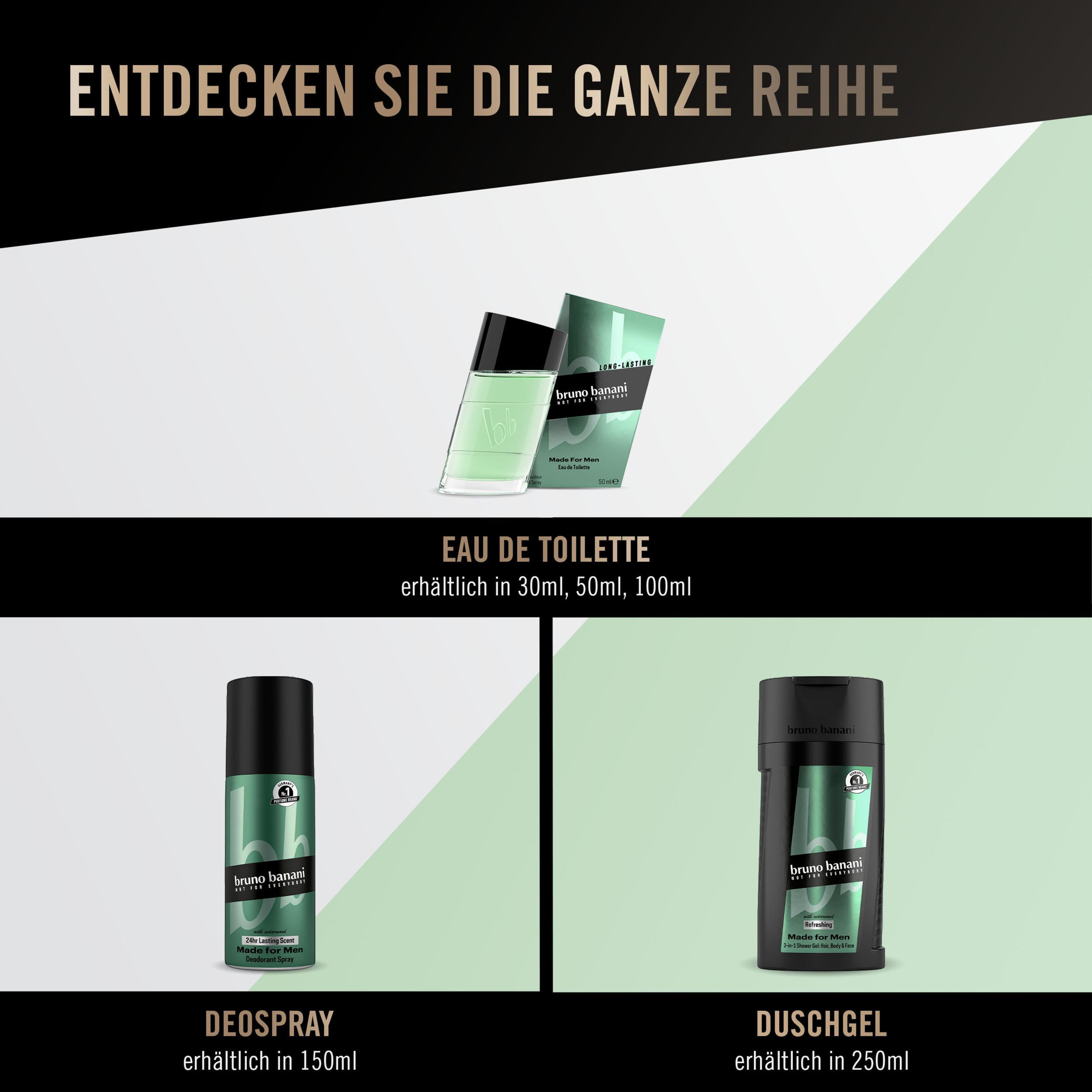 Produktbild bruno banani Made For Men Eau de Toilette 6 von 10