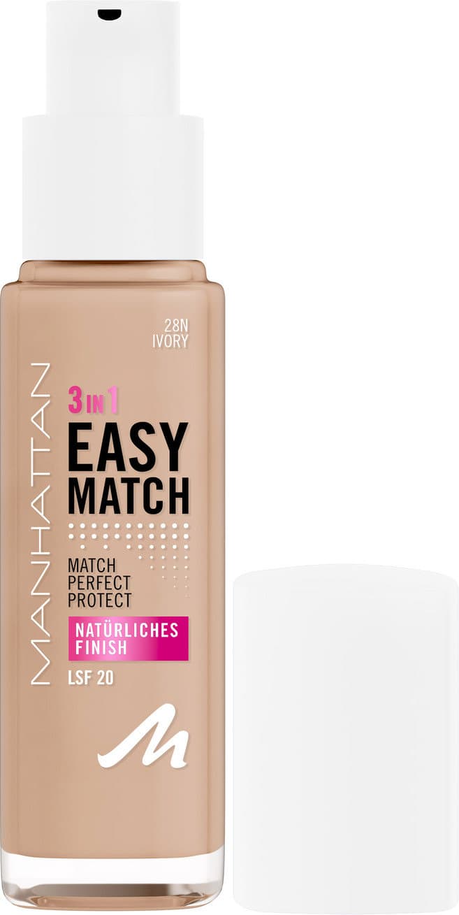 MANHATTAN COSMETICS Easy Match Foundation LSF 20
