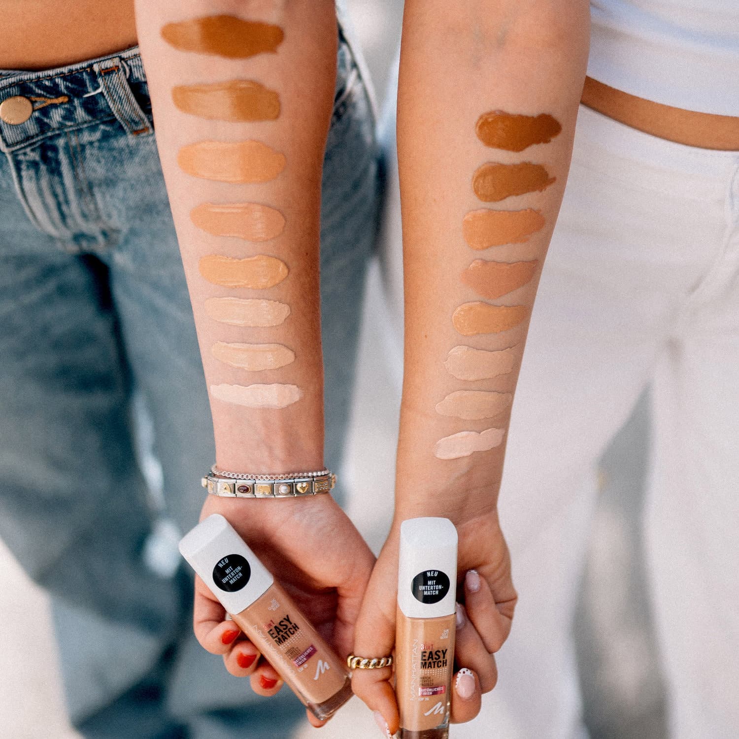 MANHATTAN COSMETICS Easy Match Foundation LSF 20