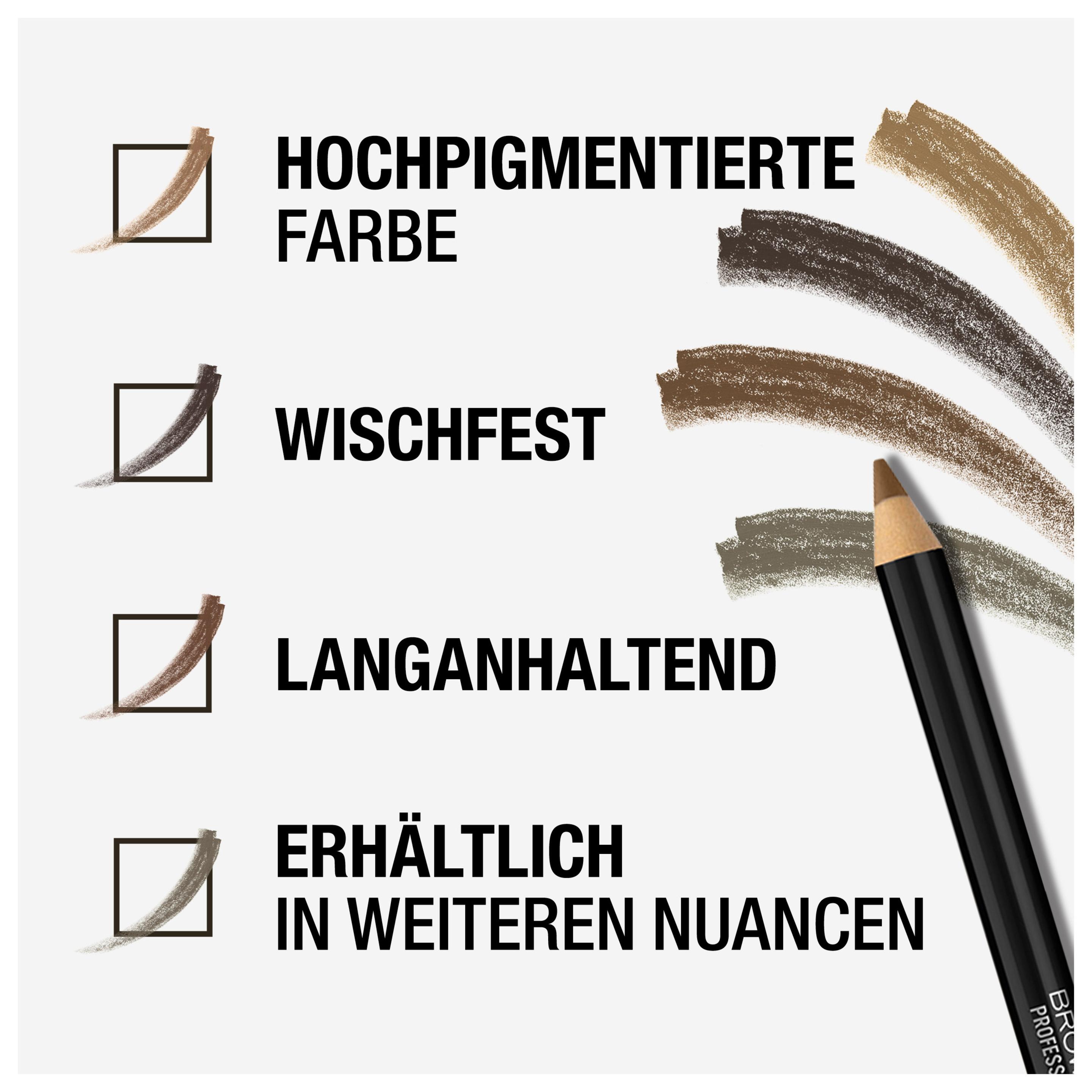 Produktbild MANHATTAN COSMETICS Brow'Tastic Professional Pencil 4 von 7