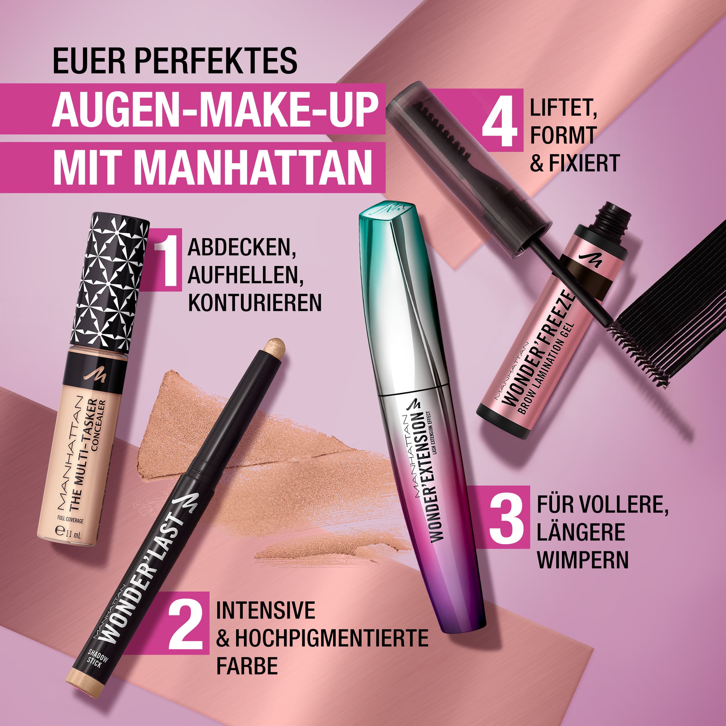 Produktbild MANHATTAN COSMETICS Wonder'Last Shadow Stick 9 von 12