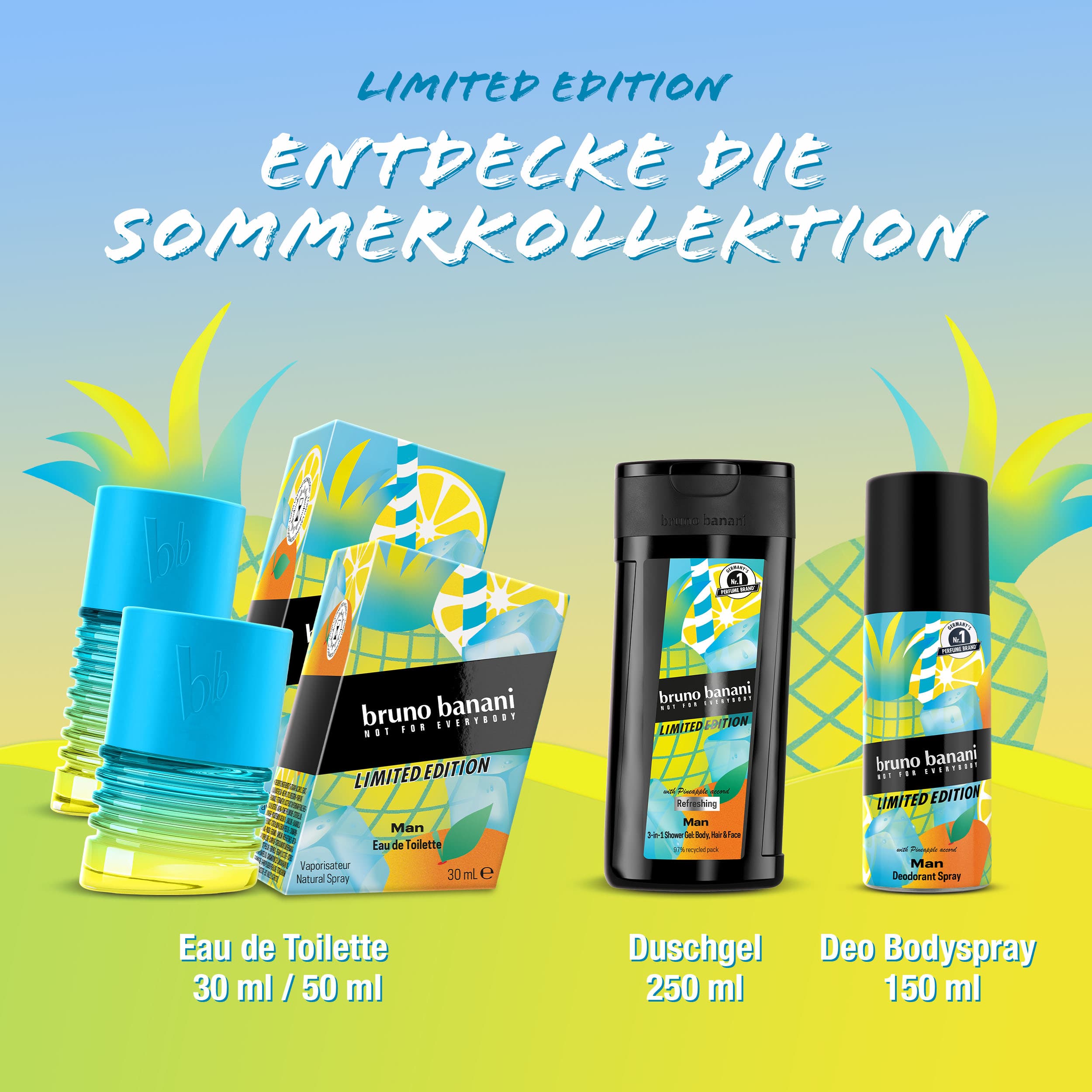 Produktbild bruno banani Limited Edition Eau de Toilette für Ihn 5 von 7
