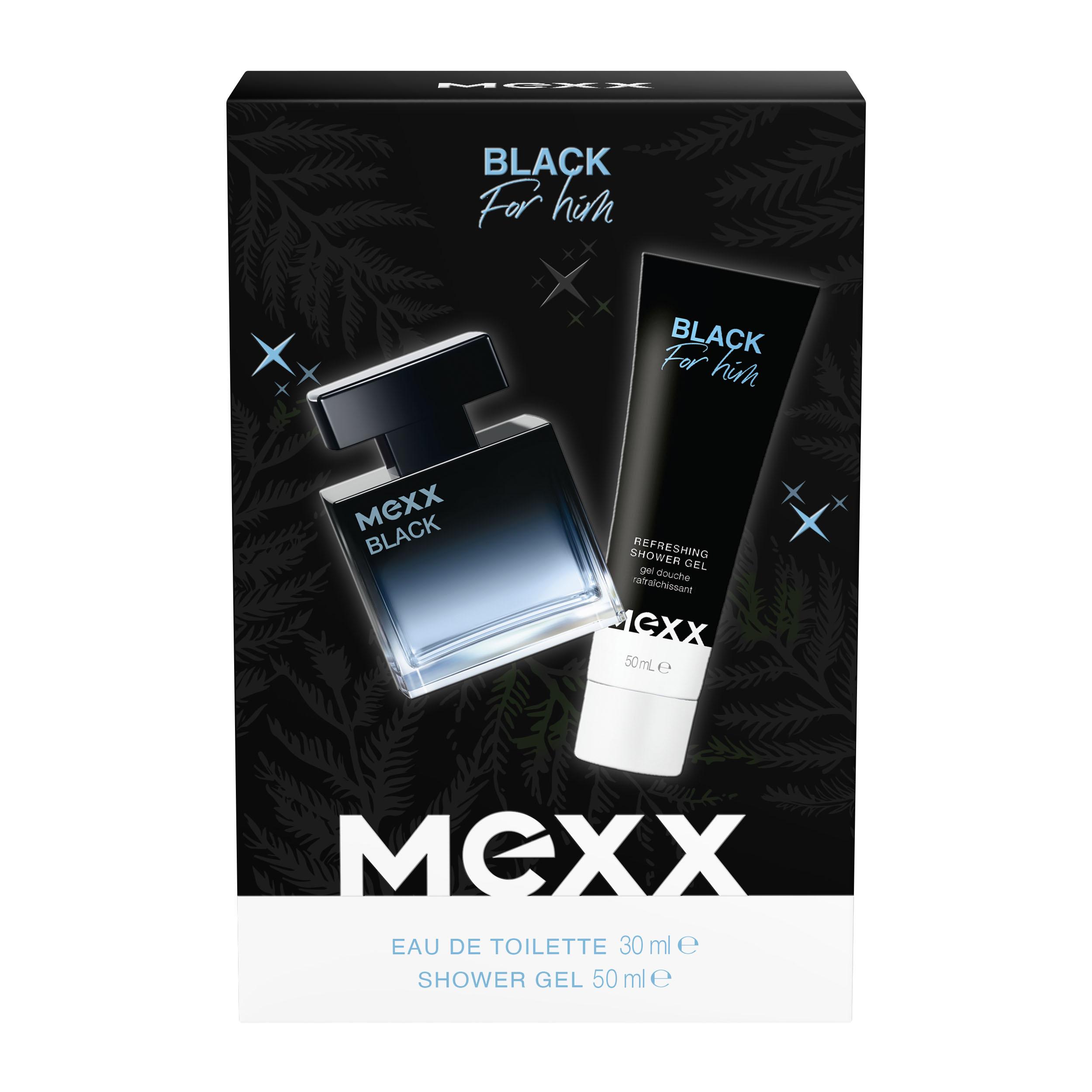 Produktbild MEXX Black Man Eau de Toilette und Duschgel Geschenkpackung 4 von 5