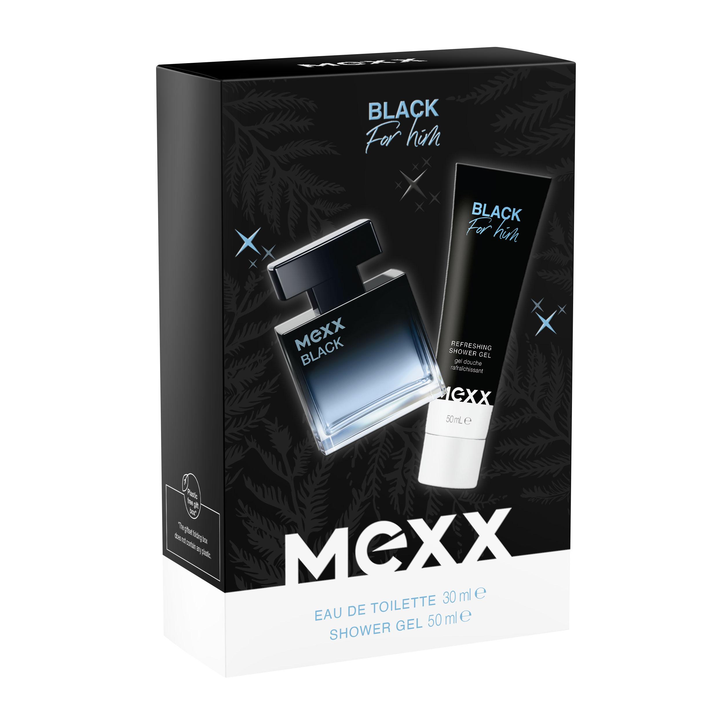 Produktbild MEXX Black Man Eau de Toilette und Duschgel Geschenkpackung 5 von 5