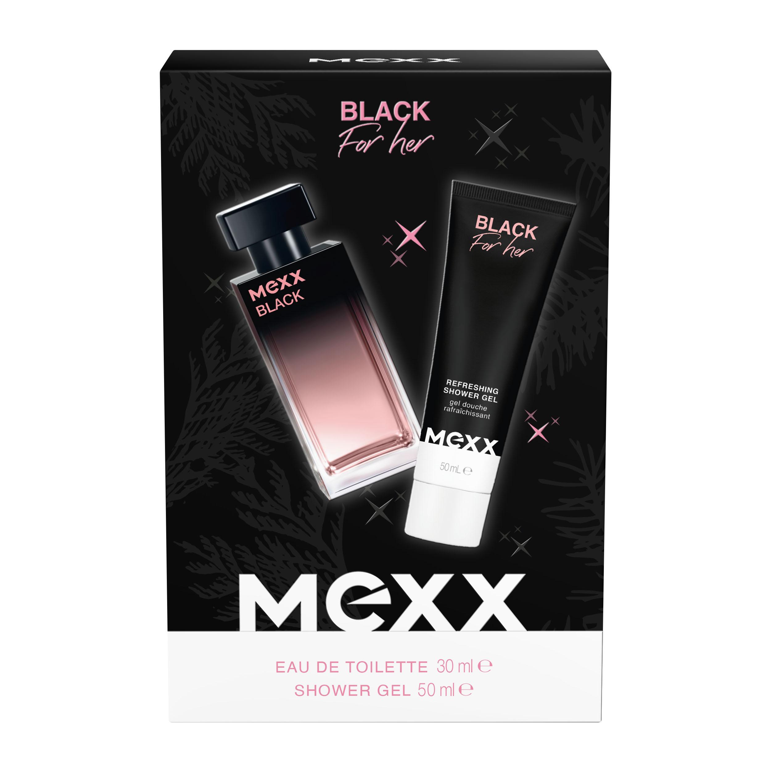 Produktbild MEXX Black Woman Eau de Toilette und Duschgel Geschenkpackung 5 von 5