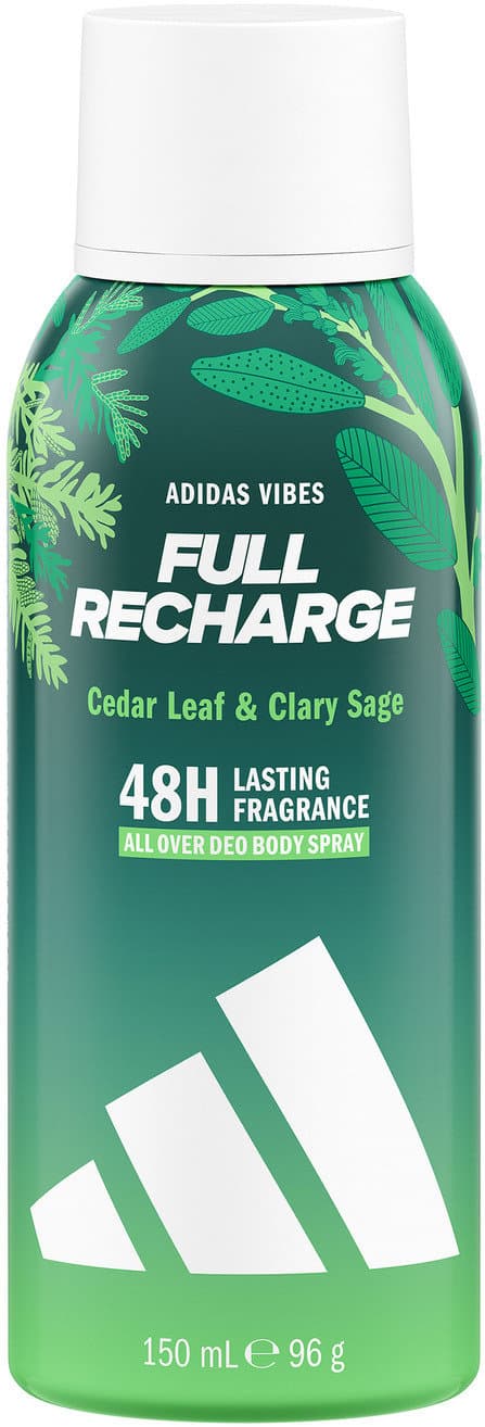 adidas Men Deospray  Vibes Full Recharge All Over