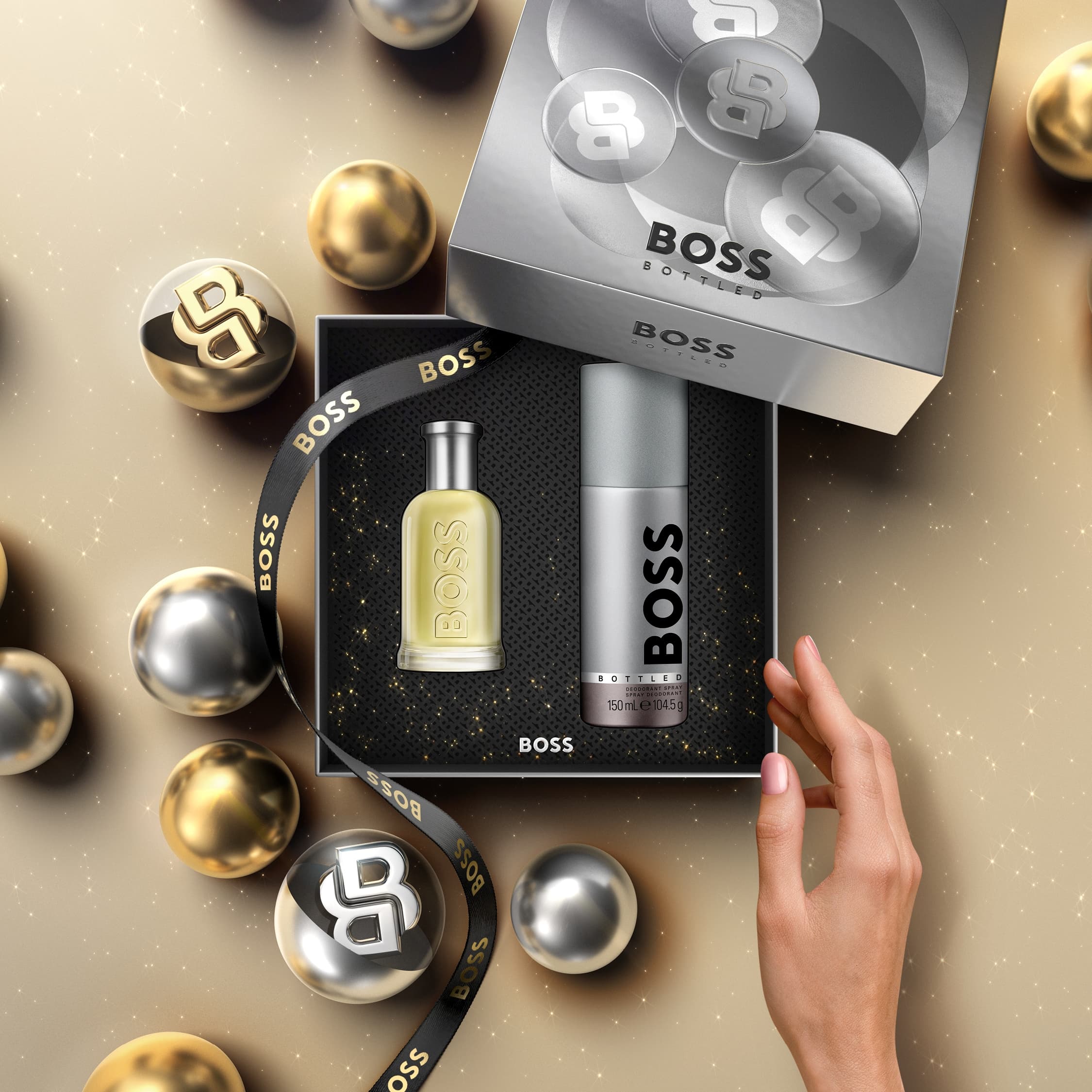 Produktbild BOSS Bottled Eau de Toilette Geschenkpackung 5 von 6