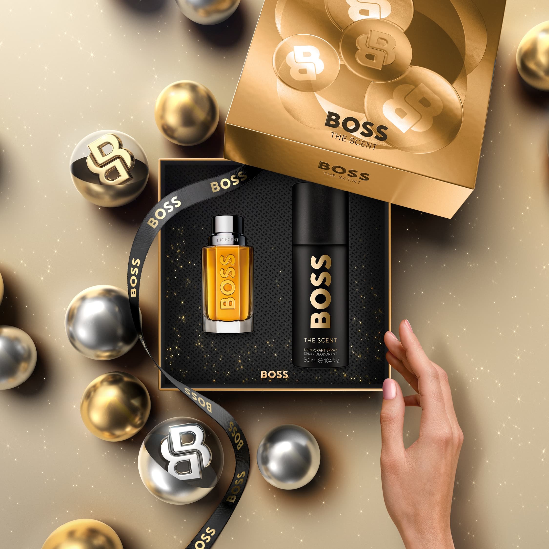 Produktbild BOSS The Scent Eau de Toilette Geschenkpackung 6 von 7