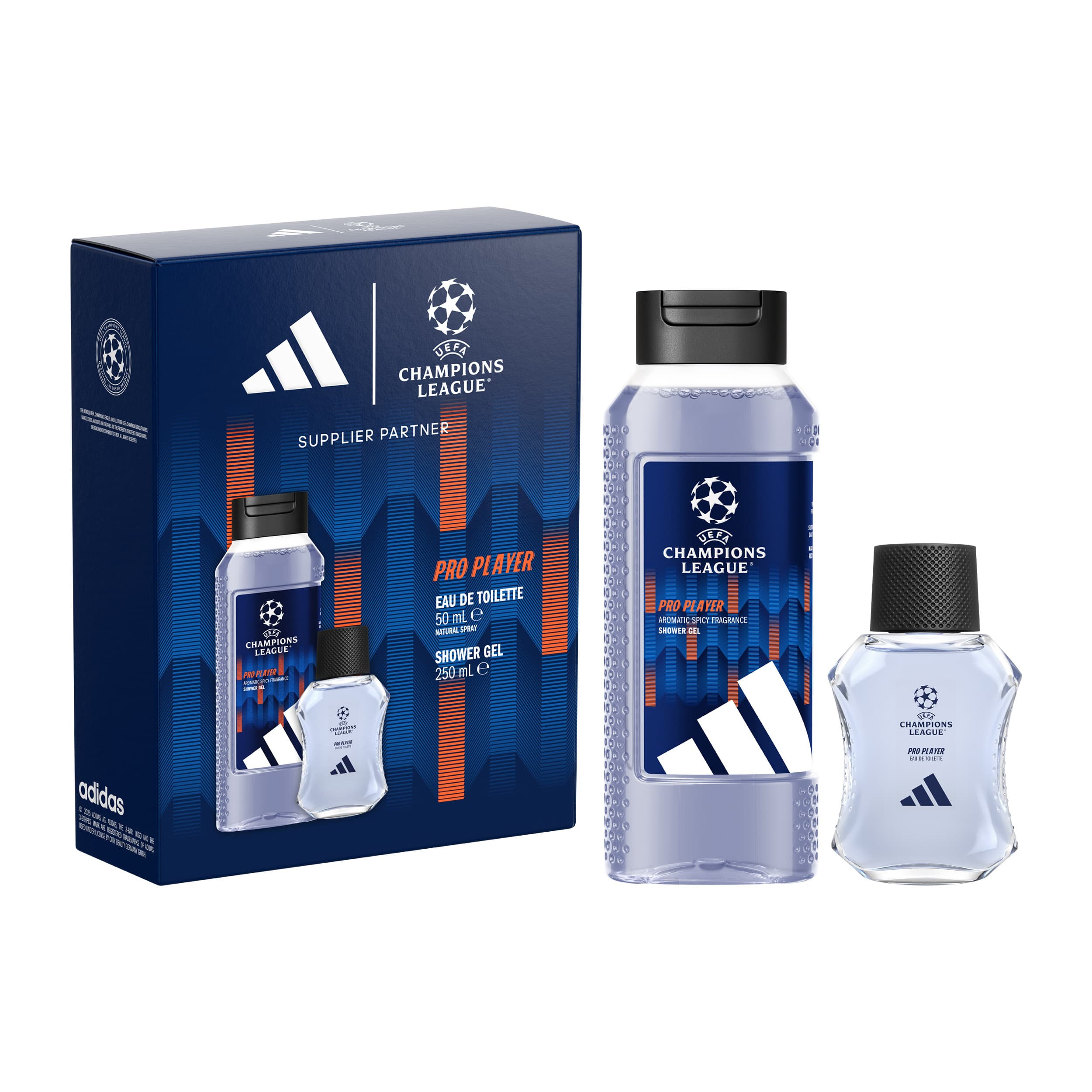 adidas UEFA Champions League Pro Player Eau de Toilette Geschenkpackung