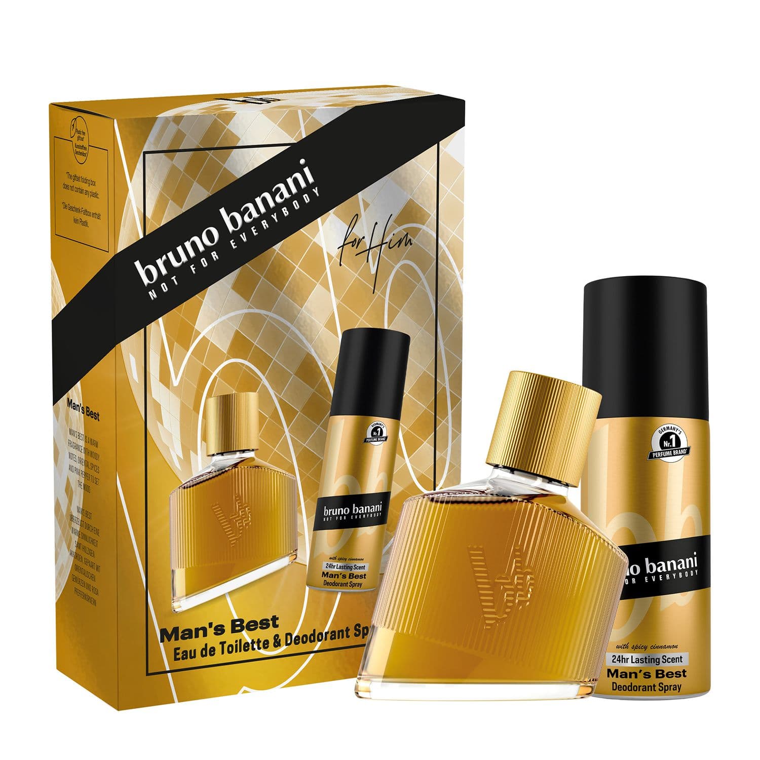 bruno banani Man's Best Eau de Toilette Geschenkpackung