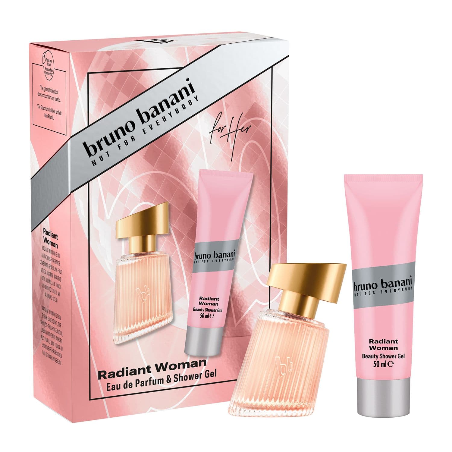 bruno banani Radiant Woman Eau de Parfum Geschenkpackung