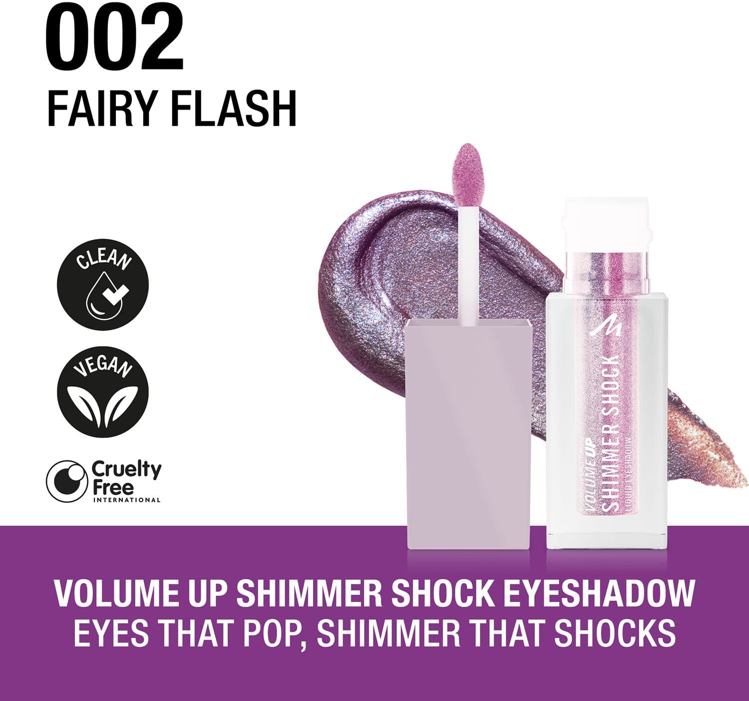 MANHATTAN COSMETICS Volume Up Shimmer Shock Eyeshadow