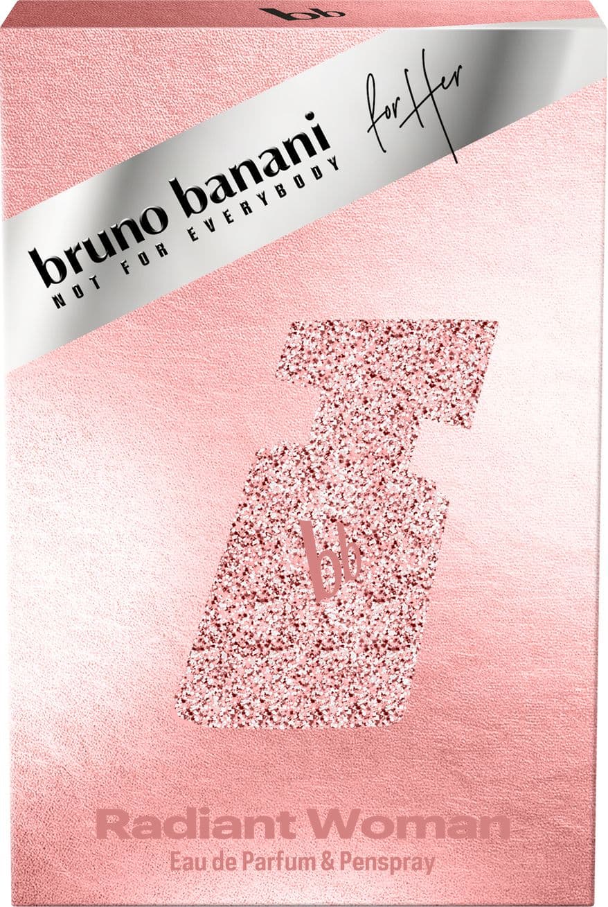 bruno banani Radiant Woman Eau de Parfum und Duschgel Geschenkpackung