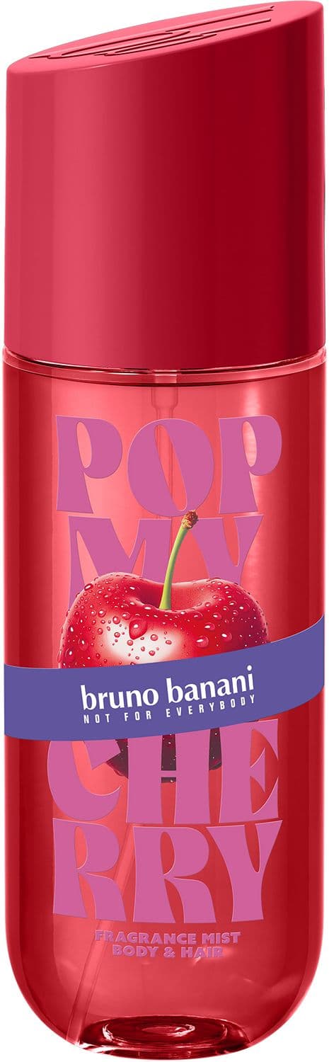  bruno banani Pop My Cherry Body & Hair Mist für Sie