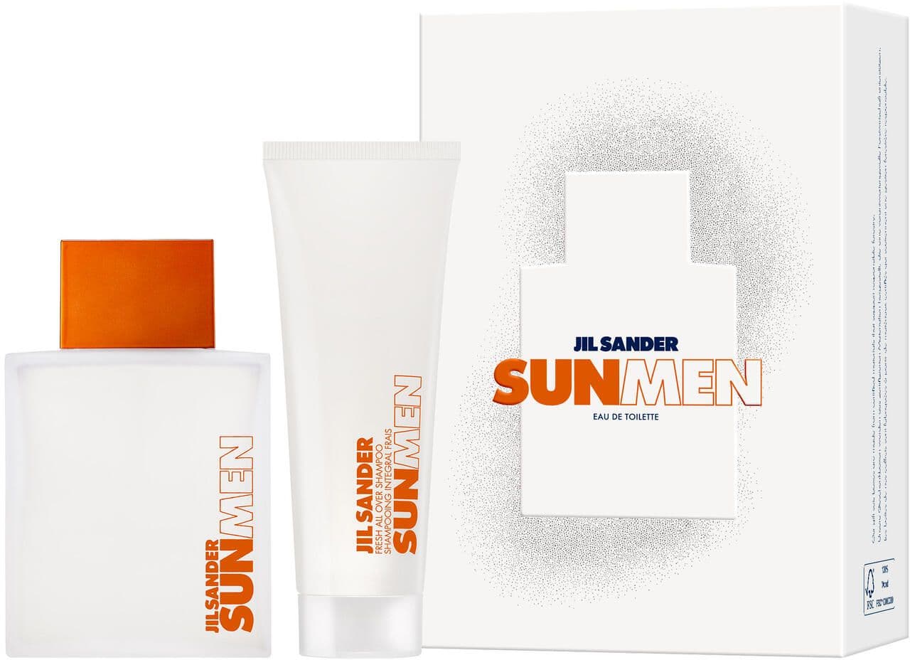 JIL SANDER Sun Men Eau de Toilette und All Over Shampoo Geschenkpackung
