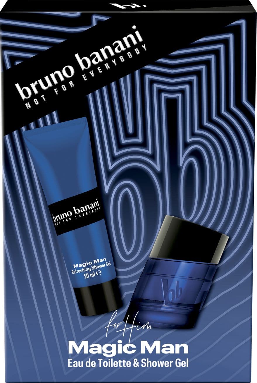bruno banani Magic Man Eau de Toilette und Duschgel Geschenkpackung