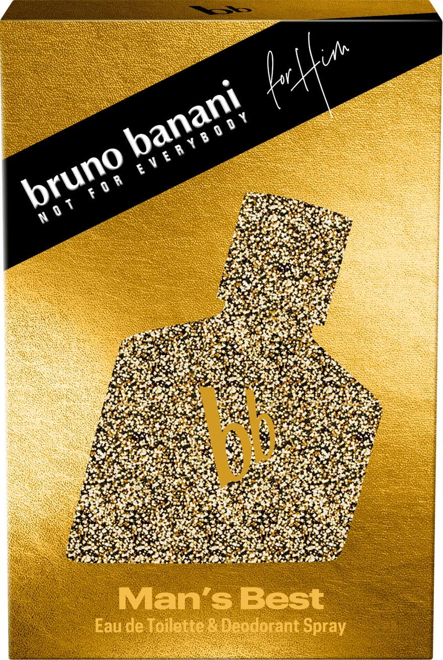 bruno banani Man’s Best Eau de Toilette und Deo Geschenkpackung