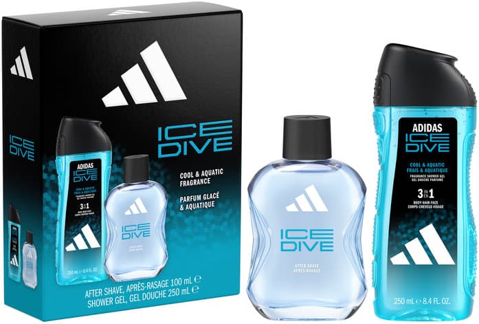 adidas Ice Dive After Shave und Duschgel Geschenkpackung