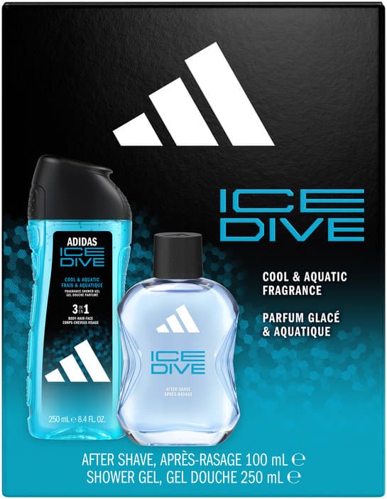 adidas Ice Dive After Shave und Duschgel Geschenkpackung
