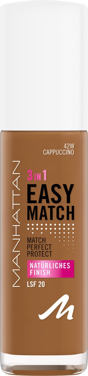 MANHATTAN COSMETICS Easy Match Foundation LSF 20