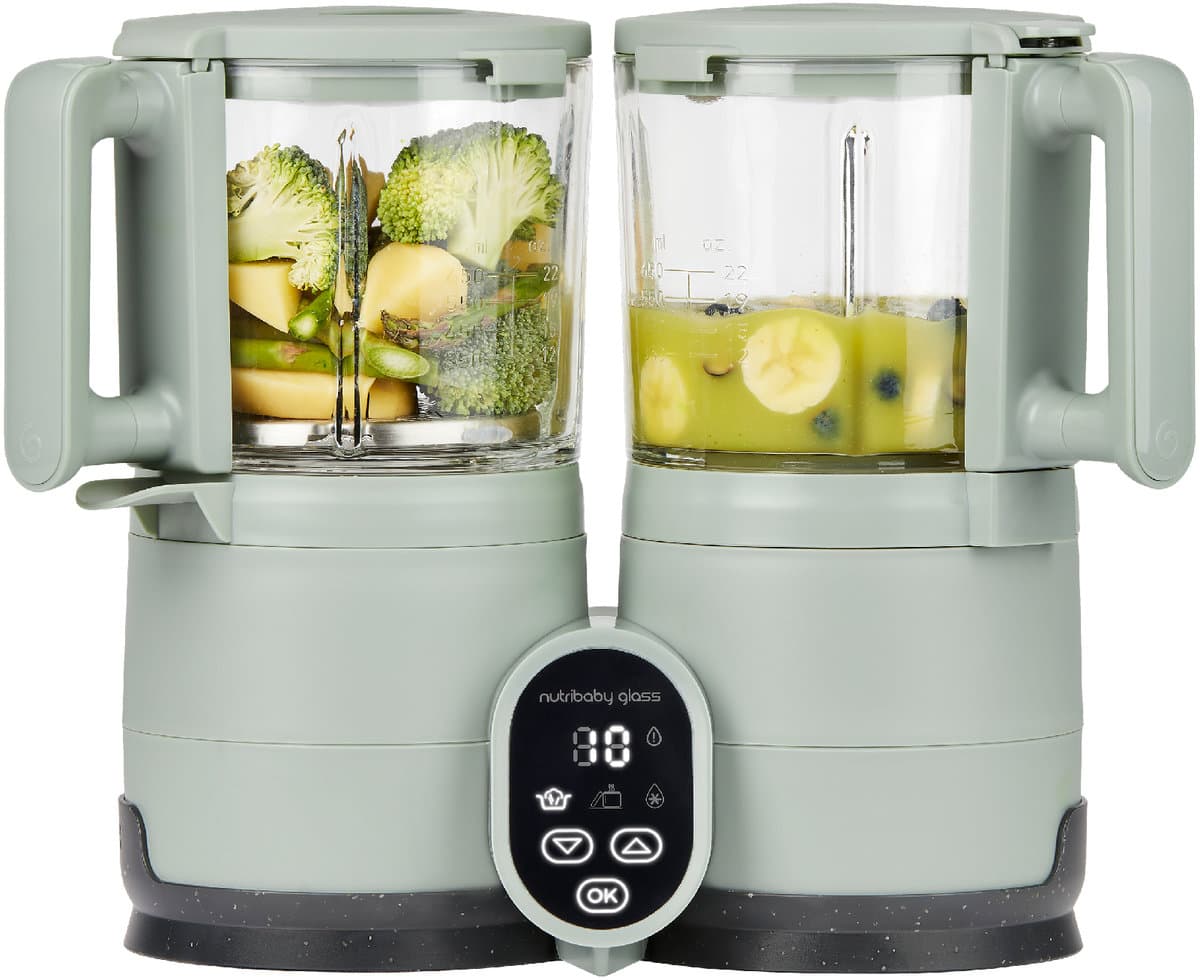 BABYMOOV Babynahrungszubereiter Nutribaby(+) Glass