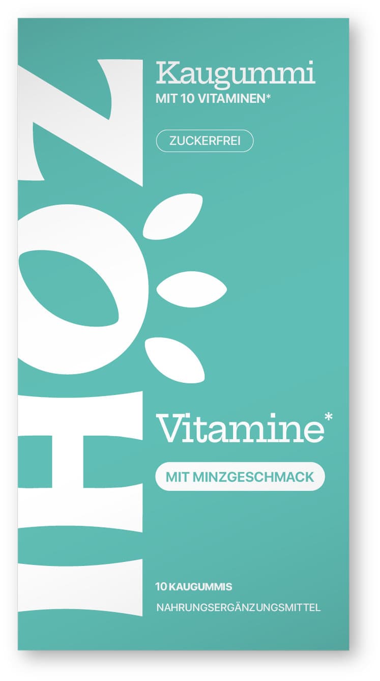 ZOHI Kaugummi Vitamine mit Minzgeschmack