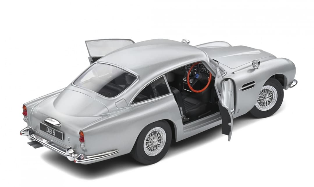 Produktbild Solido - 1:18 Aston Martin DB5 silber 2 von 11