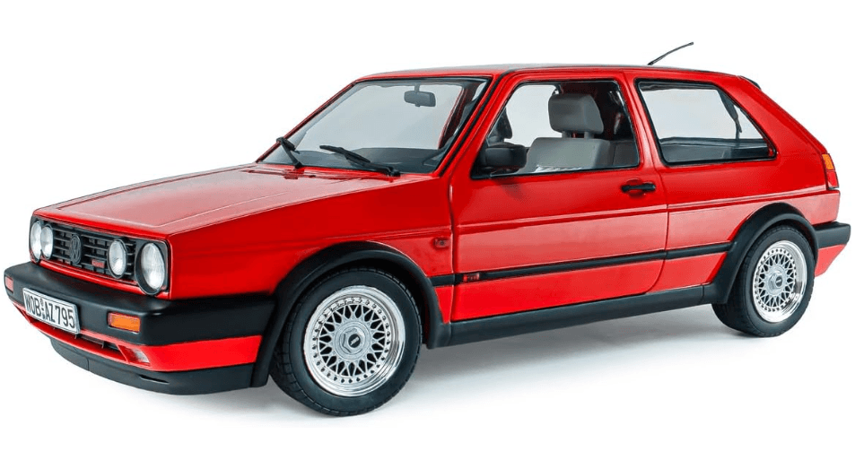 Solido Volkswagen Golf II GTI G60 1989 Marsrot Modellauto 1:18