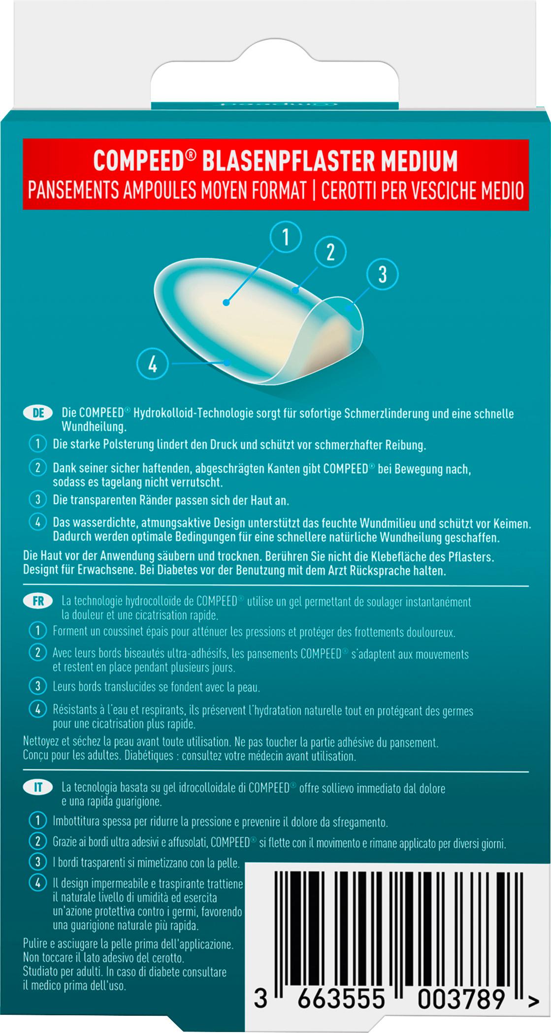 Produktbild Compeed Blasenpflaster Medium 2 von 2