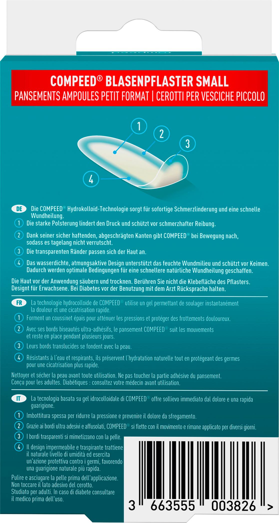Produktbild Compeed Blasenpflaster Small 2 von 2