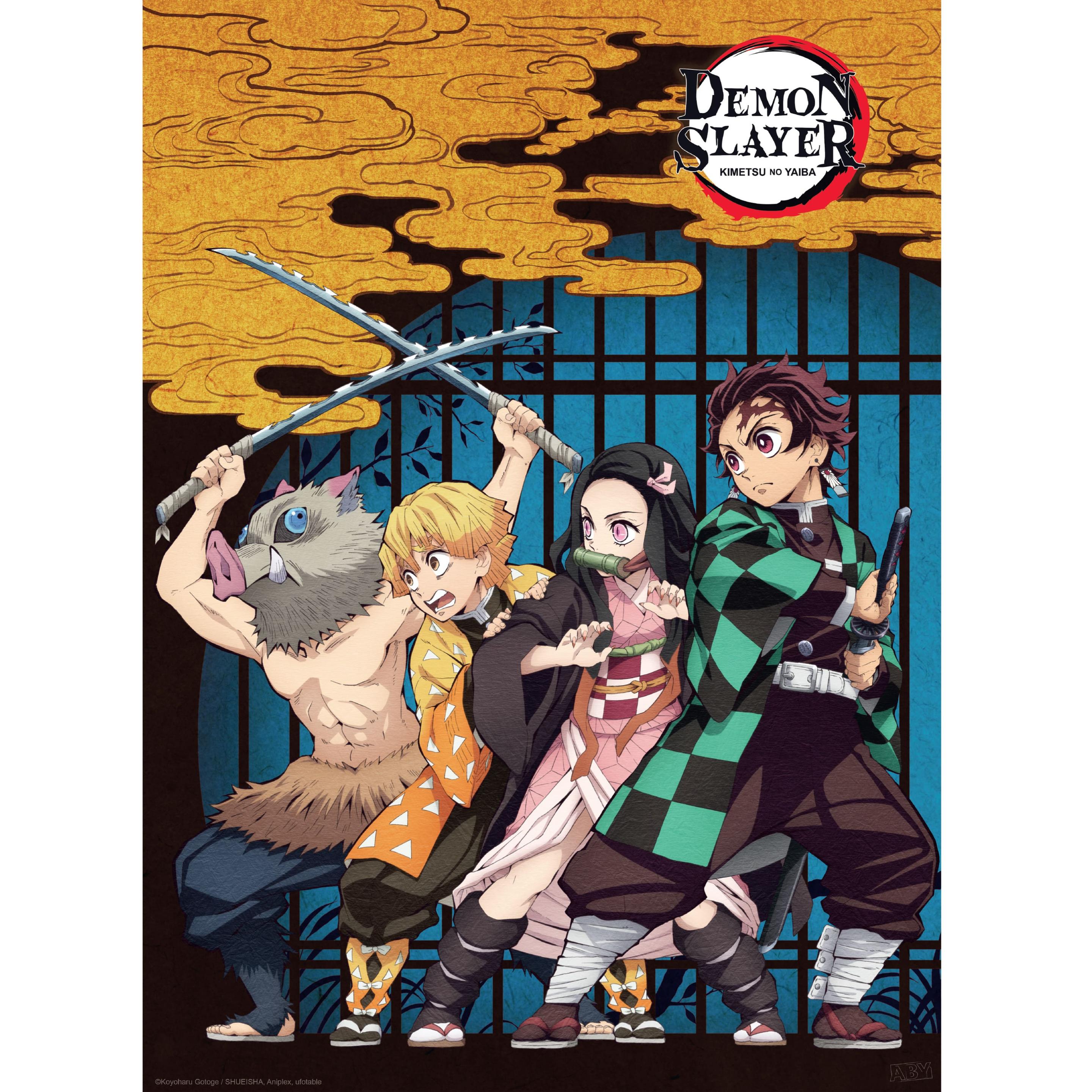 Produktbild DEMON SLAYER Set 2 Poster Group&Duo (52x38) 2 von 4