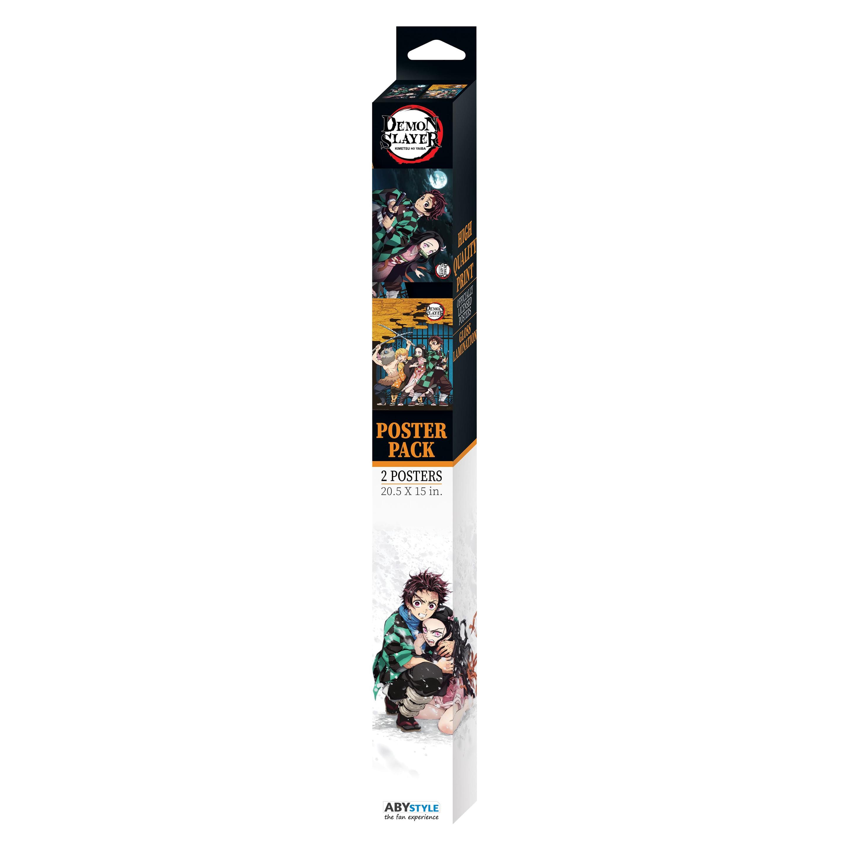 Produktbild DEMON SLAYER Set 2 Poster Group&Duo (52x38) 4 von 4
