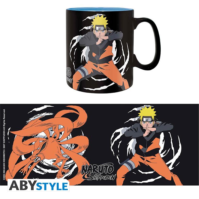 Produktbild NARUTO SHIPPUDEN - Tasse - 460 ml - Naruto&Kurama 3 von 6